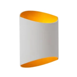 Straluma Wandlamp up+down wit met goud G9> Wandlampen|Lifestyle Verlichting