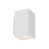 Straluma Wandlamp wit rechthoek up+down gu10> Bedlampjes|Decoratieve Verlichting