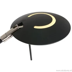 Straluma Wandlamp Zodiac zwart incl. dimmer cct></noscript> Wandlampen|Leeslampen