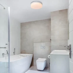 Straluma Witte LED plafondlamp IP44 met bewegingssensor><noscript><img width=