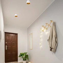 Straluma Witte plafondspot GU10 met gouden binnenzijde></noscript> Plafondlampen|Opbouwspots