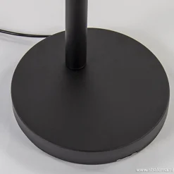 Straluma Zwarte boog vloerlamp LED dimbaar></noscript> Vloerlampen|Woonkamerlampen