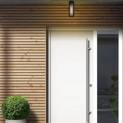 Straluma Zwarte buitenlamp plafond IP44></noscript> Plafondlampen|Buitenlampen