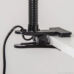 Straluma Zwarte klemlamp/leeslamp voor bureau></noscript> Klemlampen|Leeslampen