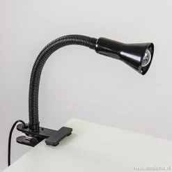 Straluma Zwarte klemlamp/leeslamp voor bureau></noscript> Klemlampen|Leeslampen