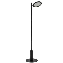 Straluma Zwarte LED vloerlamp 3-standen dimbaar> Vloerlampen|Leeslampen