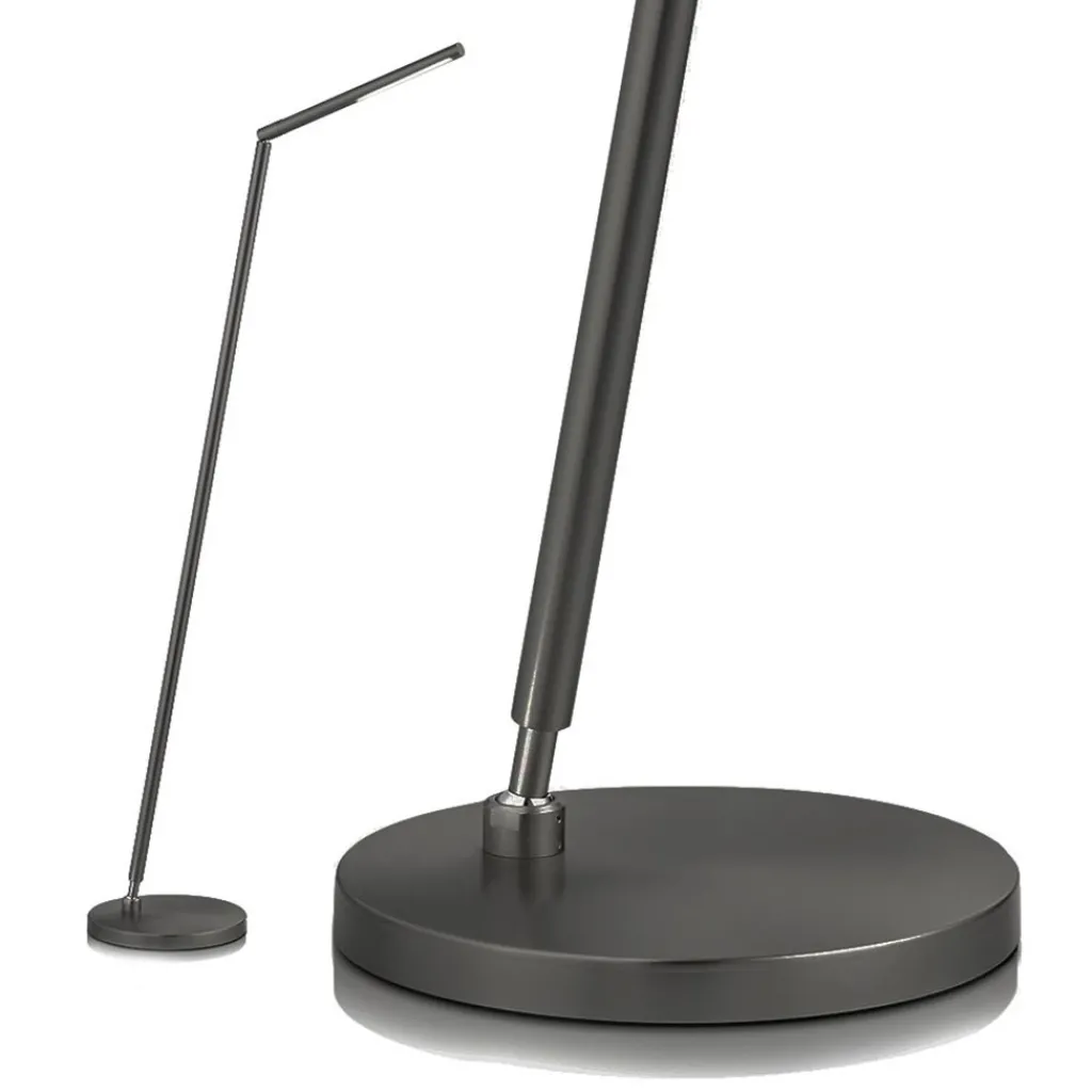 Straluma Zwarte leeslamp vloerlamp LED> Vloerlampen|Leeslampen
