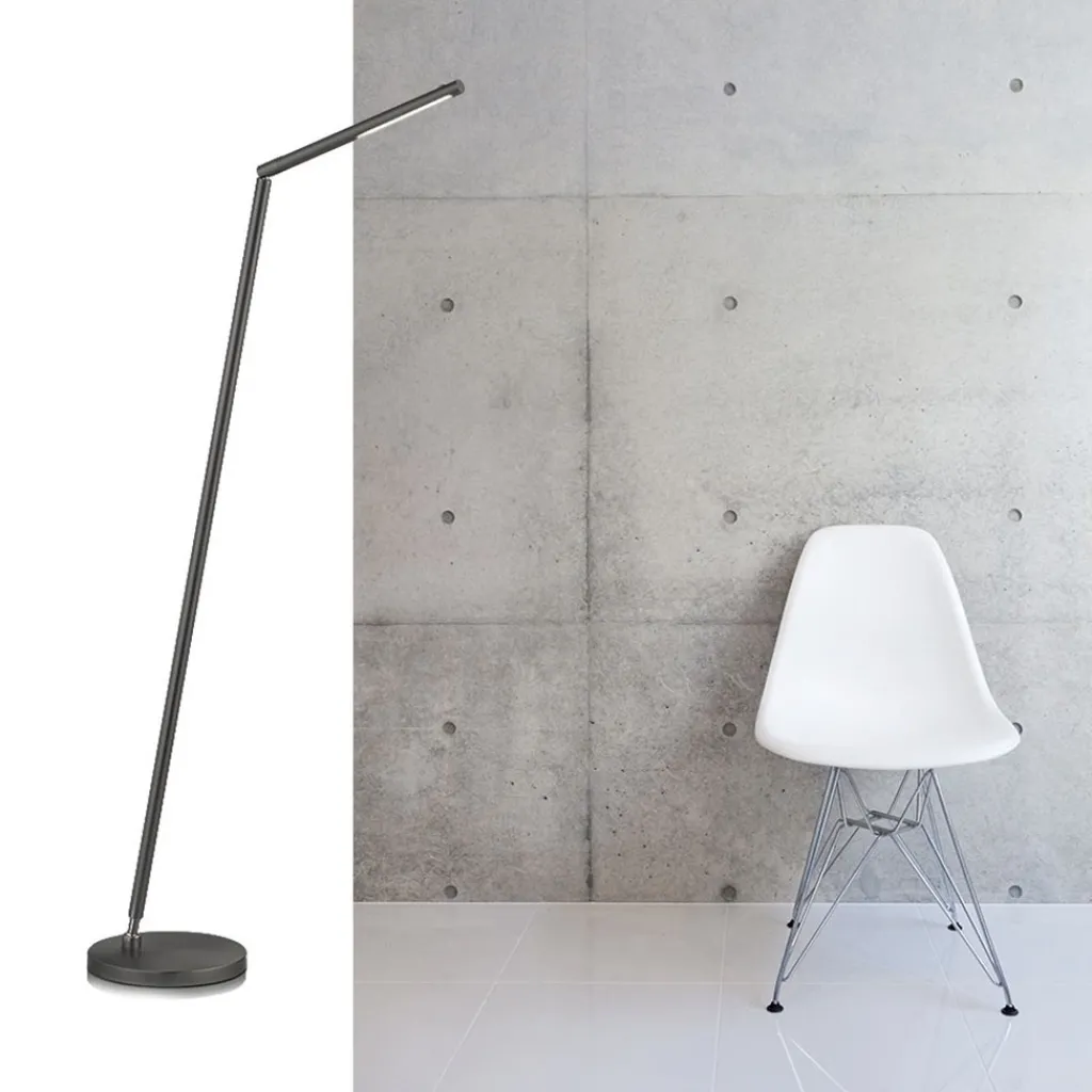 Straluma Zwarte leeslamp vloerlamp LED> Vloerlampen|Leeslampen